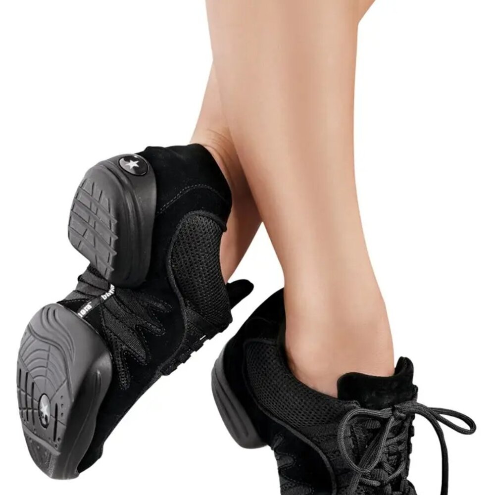 NWB Balera Dancewear Suede Dance Sneaker B190 Size 5 A Medium